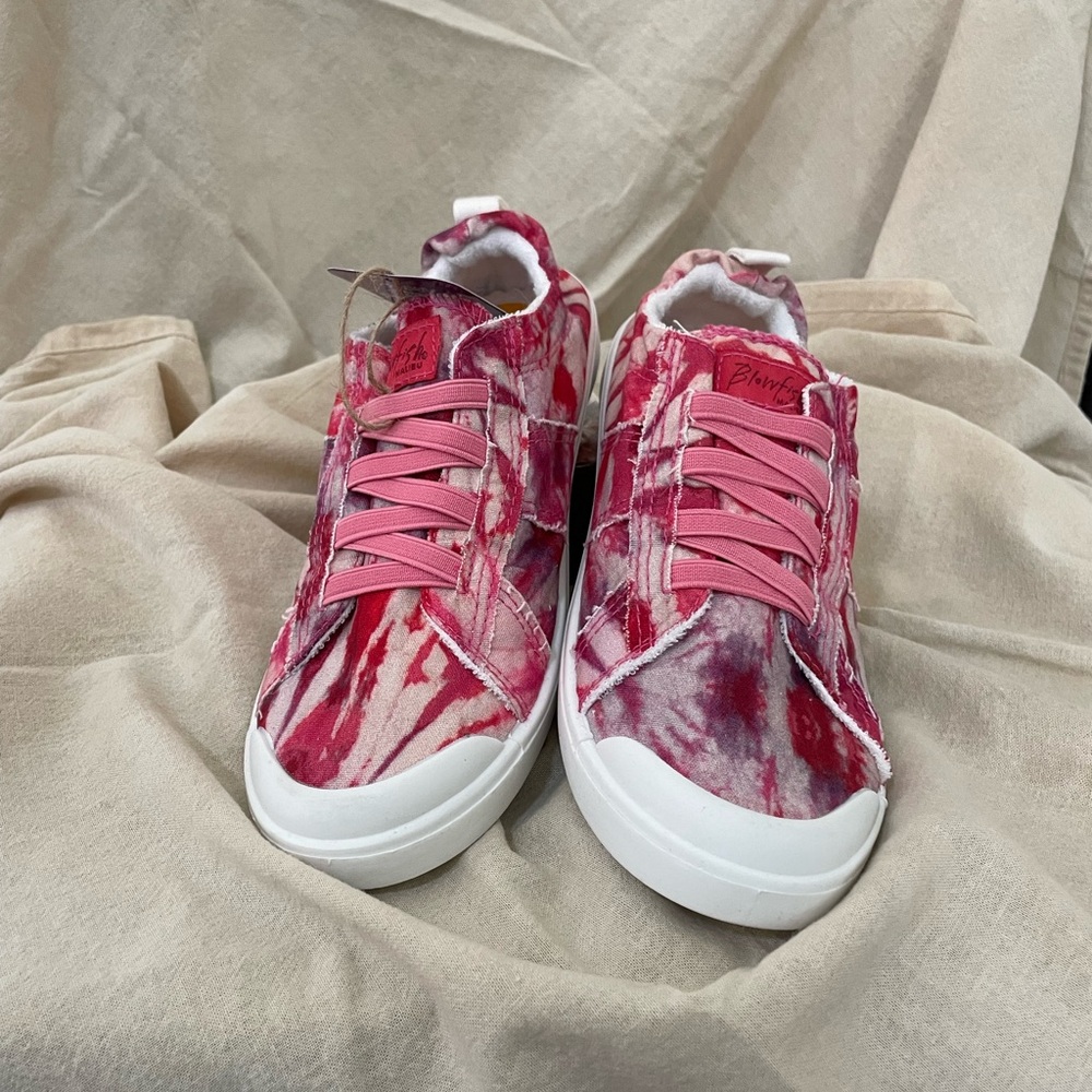 Pink Tie-Dye Women's Sneakers